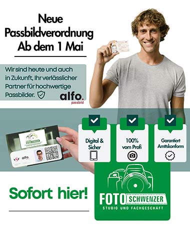 Passbilder bei FOTO-Schwenzer