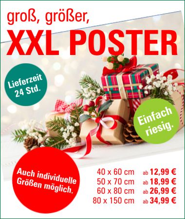 XXL Poster von FOTO-Schwenzer